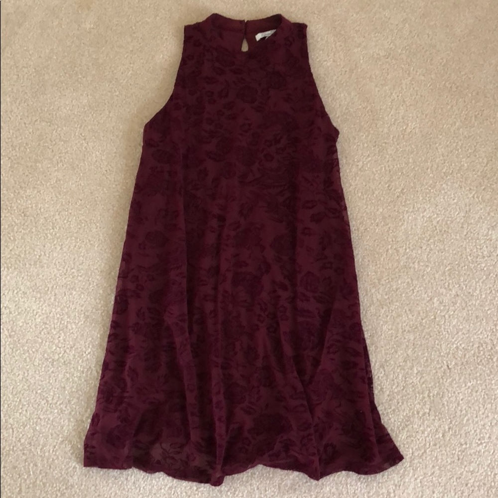 NWT Maroon Dress